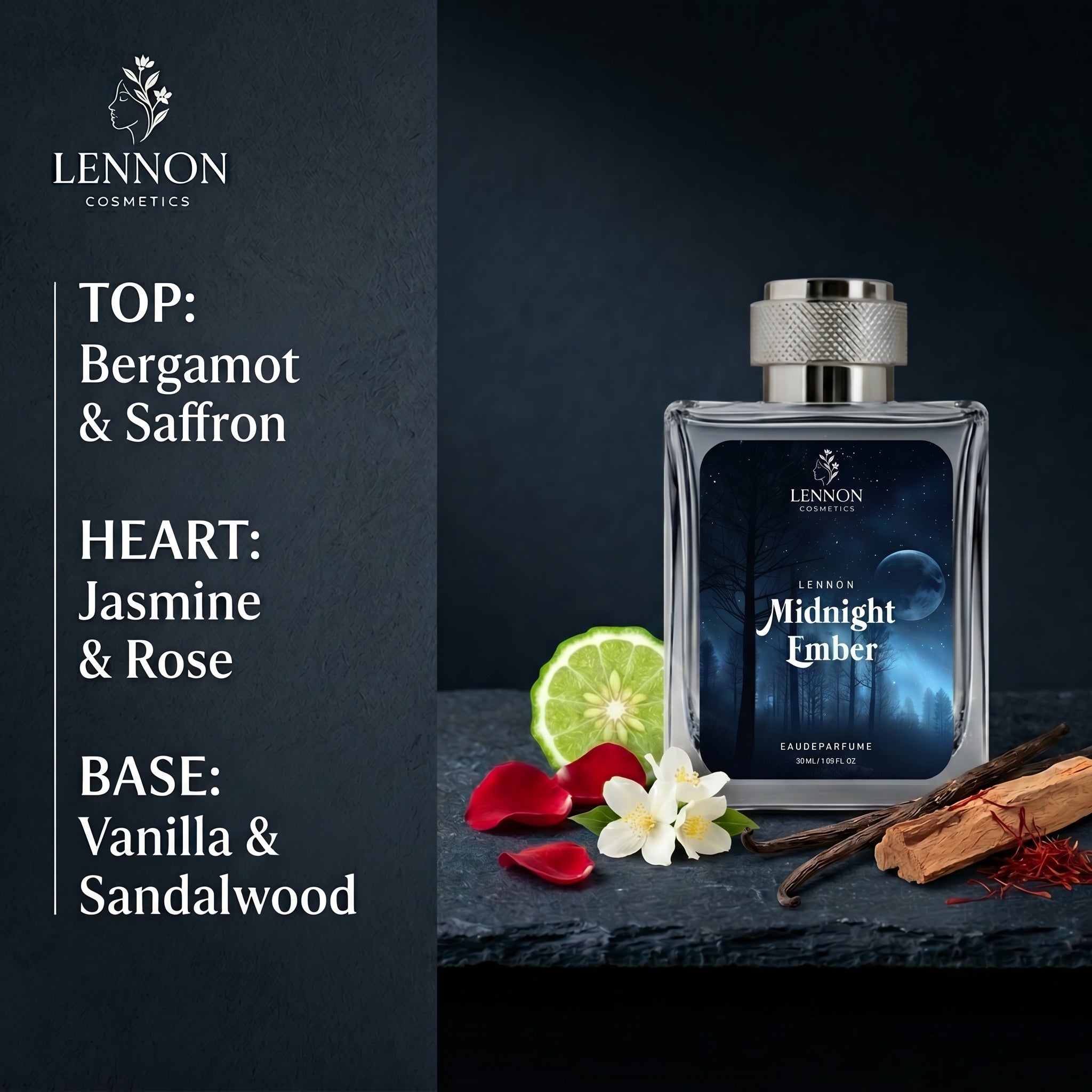 Rajhood Midnight Ember Premium Perfume