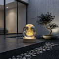 Premium 3D Ganesha Crystal Night Light Lamp
