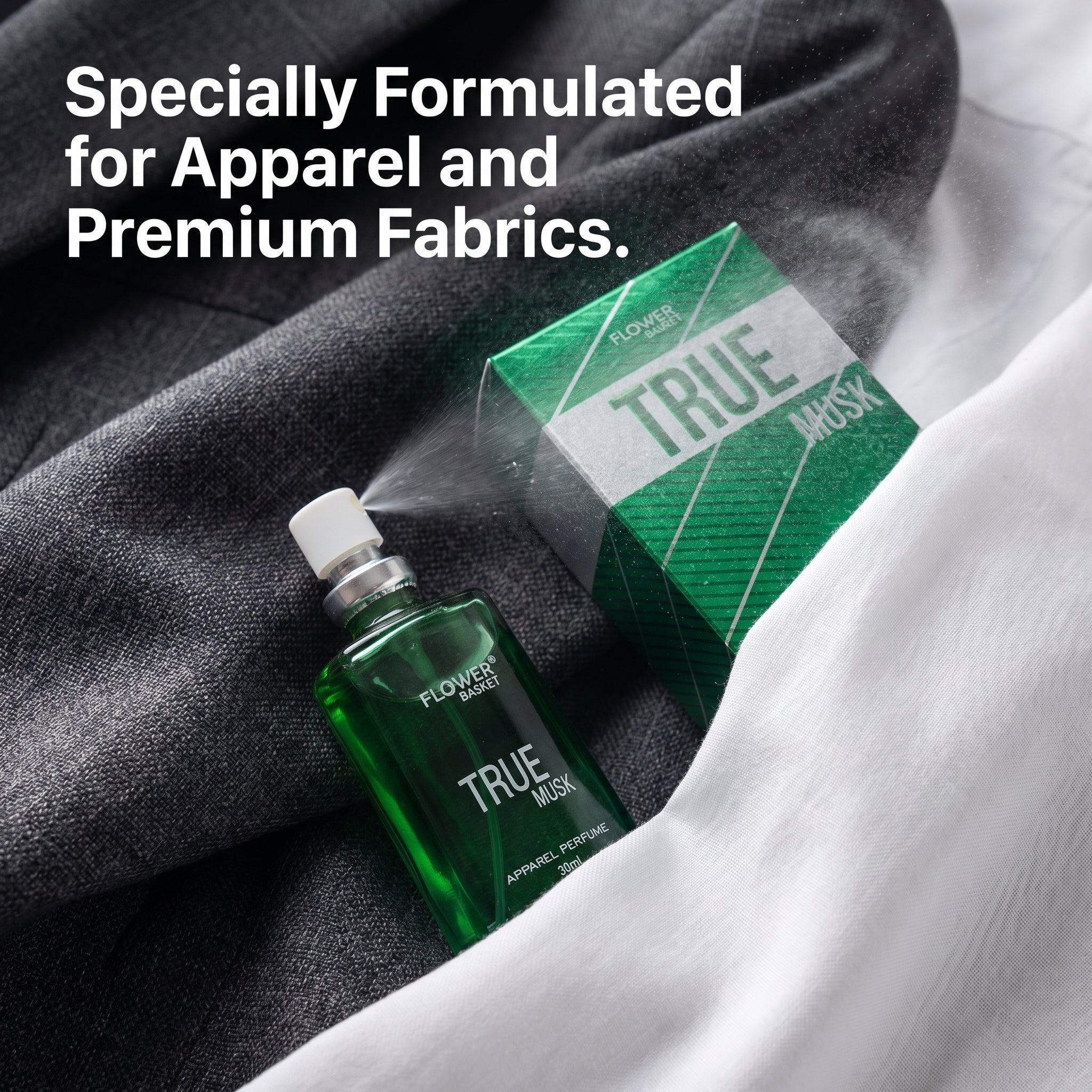 Premium Emerald Musk Apparel Perfume (30 ML)